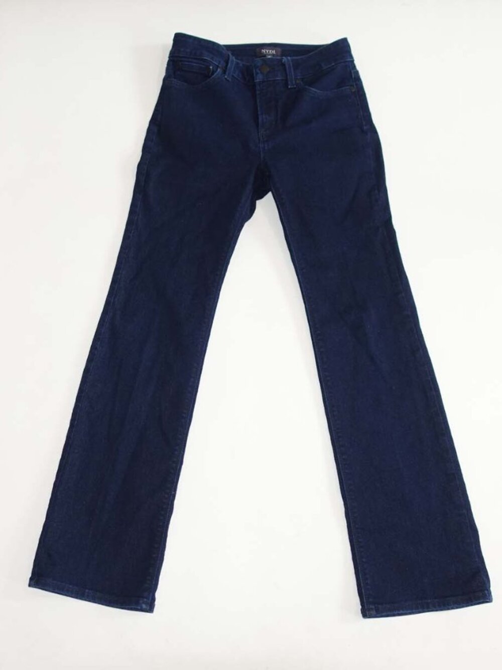 Not Your Daughter's Women's Barbara Boot Cut Jeans Size 4 Petite Dark Blue NYDJ